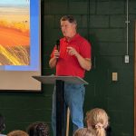 Vance speaking about David Livingstone at Camp Assurance